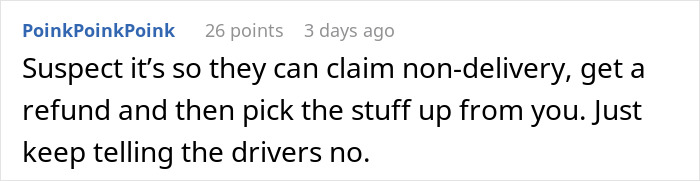 Man Stunned By His Neighbor’s Entitlement Who Designated His Home As A Drop-Off For His Deliveries Man Stunned By His Neighbor’s Entitlement Who Designated His Home As A Drop-Off For His Deliveries