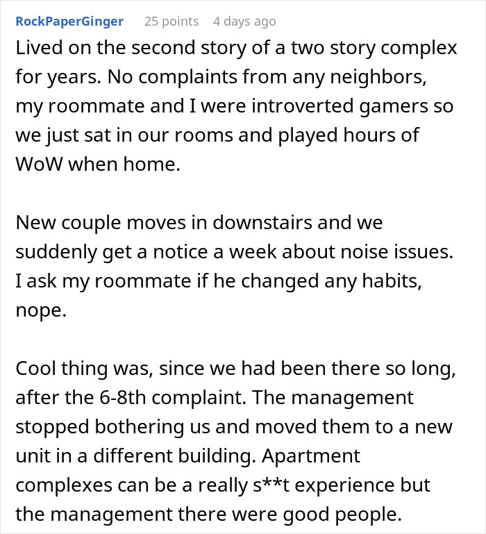 "I Dropped My Bombshell": Person Gets Petty Revenge Against Bad Neighbors Who Complained About Every Small Noise "I Dropped My Bombshell": Person Gets Petty Revenge Against Bad Neighbors Who Complained About Every Small Noise