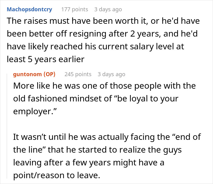 Company Gives Final Raise To Employee After 10 Years Of Work, He Hands In His Notice Company Gives Final Raise To Employee After 10 Years Of Work, He Hands In His Notice