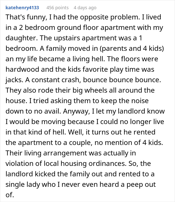 "I Dropped My Bombshell": Person Gets Petty Revenge Against Bad Neighbors Who Complained About Every Small Noise "I Dropped My Bombshell": Person Gets Petty Revenge Against Bad Neighbors Who Complained About Every Small Noise