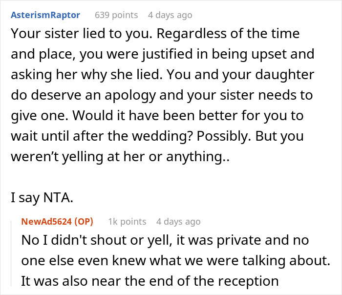 Man Condemns Sister For Excluding His Amputee Daughter From Allegedly ‘Child-Free’ Wedding