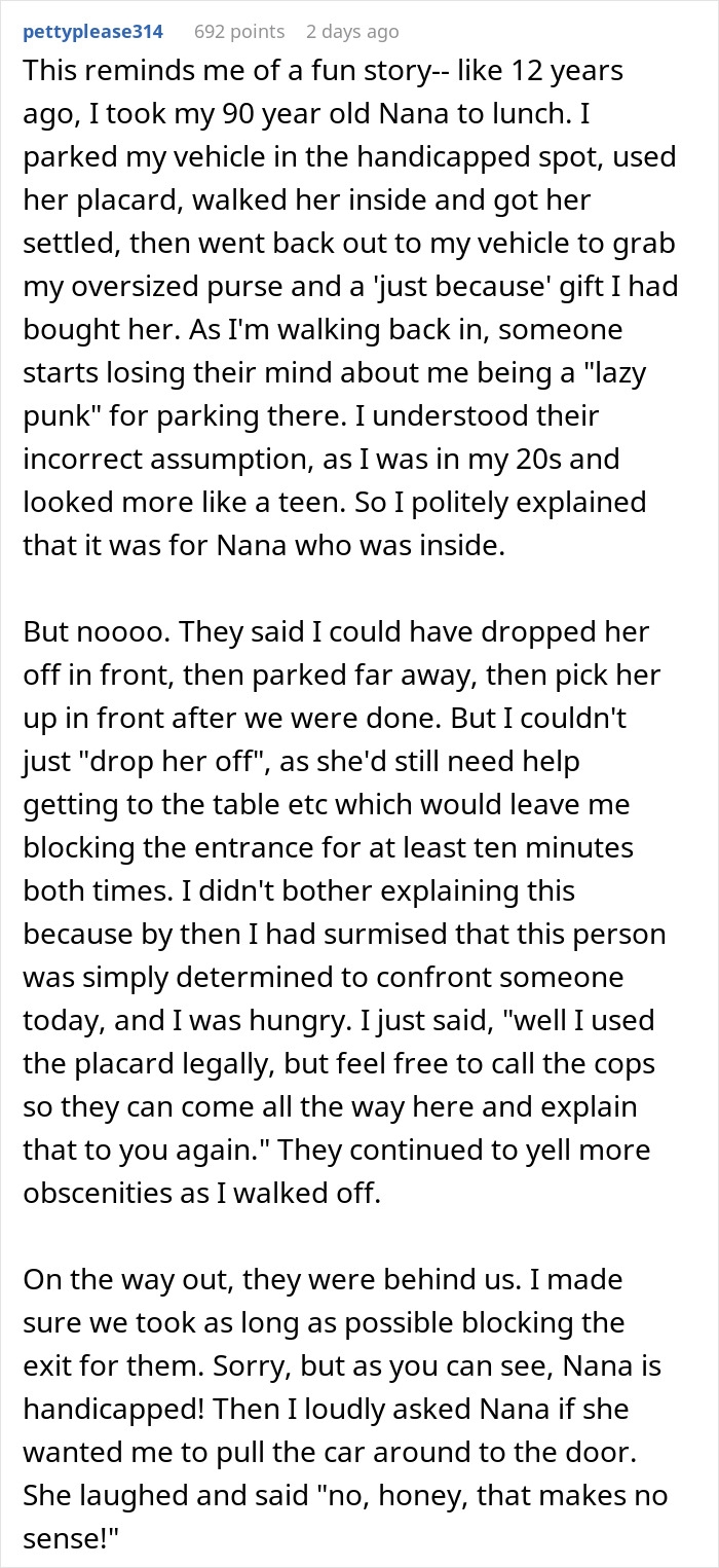 Man Shouting At A Person For Legally Using A Handicapped Parking Spot Gets Instant Karma From A Nearby Cop Man Shouting At A Person For Legally Using A Handicapped Parking Spot Gets Instant Karma From A Nearby Cop