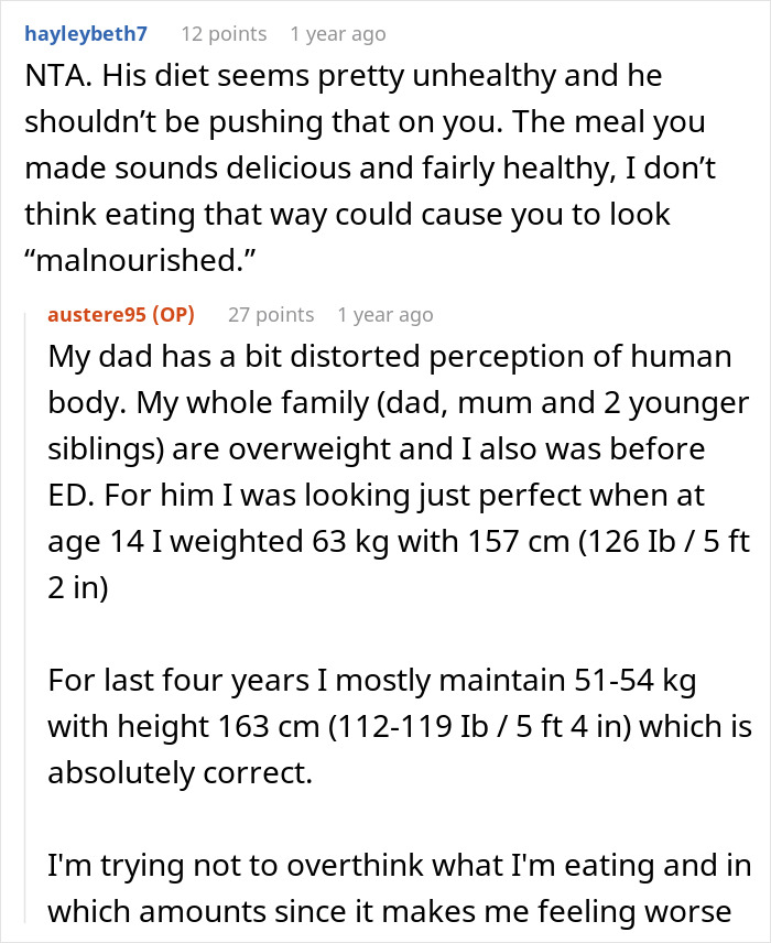 Father Tosses Out All Of 26 Y.O. Daughter’s Food That He Decides To Be “Unsuitable” Bringing Her To Tears, So She Asks Him To Leave
