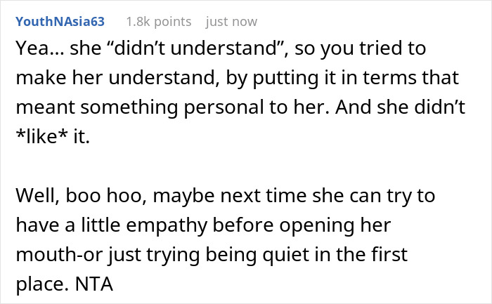 Friend Thinks Woman’s Abusive Mother Can Be Excused Because “It’s Hard Being A Parent,” So She Compares Her To Her Ex To Open Her Eyes