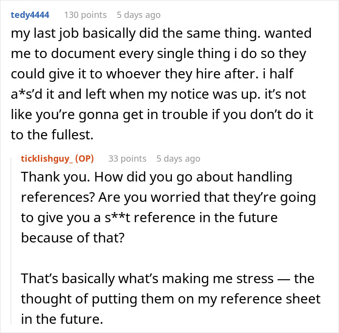 “Everything Is Urgent And Panicked”: Man Puts In 2-Week Notice, Toxic Management Puts Months Of Work On His Desk Instead “Everything Is Urgent And Panicked”: Man Puts In 2-Week Notice, Toxic Management Puts Months Of Work On His Desk Instead