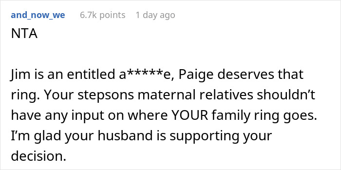 Jerk Stepson Treats Stepmom Like "Vermin" For 20 Odd Years, Shocked When She Won't Pass Family Heirloom To Him