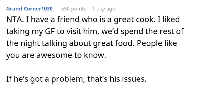 Man Wonders If He’s A Jerk For Offering Roommate And His GF Home-Cooked Food Man Wonders If He’s A Jerk For Offering Roommate And His GF Home-Cooked Food