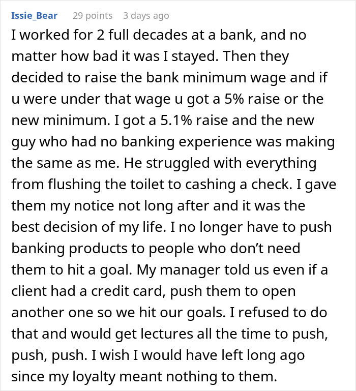 Company Gives Final Raise To Employee After 10 Years Of Work, He Hands In His Notice Company Gives Final Raise To Employee After 10 Years Of Work, He Hands In His Notice