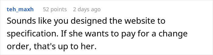 Web Designer Teaches Rich Woman A Lesson After She Thought She Could Just Get Away Without Paying