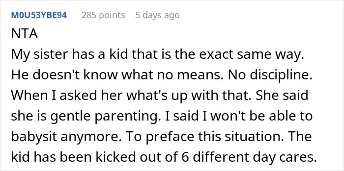 Person Gets Told Off For Disciplining SIL’s 2 Young Kids, Allows Them To Wreak Absolute Hell At Home Next Time They Babysit Person Gets Told Off For Disciplining SIL’s 2 Young Kids, Allows Them To Wreak Absolute Hell At Home Next Time They Babysit