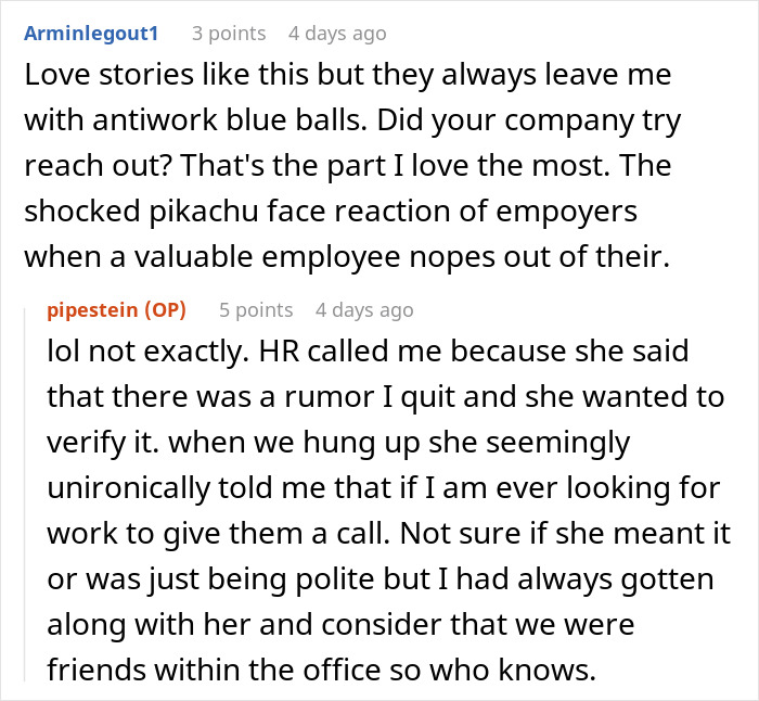 "They Refused To Believe I Had Left": Person Quits Their Job After The Guy They Trained Gets Promoted Instead Of Them "They Refused To Believe I Had Left": Person Quits Their Job After The Guy They Trained Gets Promoted Instead Of Them