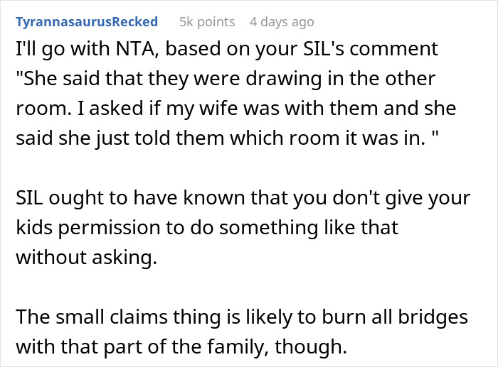 Brother-In-Law’s Kids Ruin $375 Worth Of Art Supplies, He Refuses To Take The Blame, So He Gets Sued Brother-In-Law’s Kids Ruin $375 Worth Of Art Supplies, He Refuses To Take The Blame, So He Gets Sued