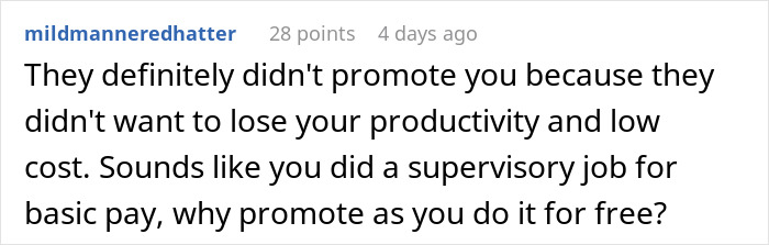"They Refused To Believe I Had Left": Person Quits Their Job After The Guy They Trained Gets Promoted Instead Of Them "They Refused To Believe I Had Left": Person Quits Their Job After The Guy They Trained Gets Promoted Instead Of Them