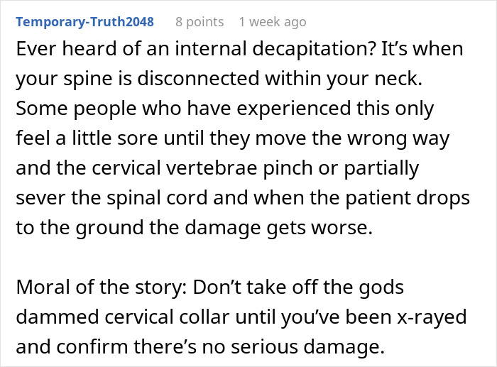 “The Dead Body They Were Talking About Was ME”: Woman Freaks Out Patients In Hilarious Malicious Compliance “The Dead Body They Were Talking About Was ME”: Woman Freaks Out Patients In Hilarious Malicious Compliance