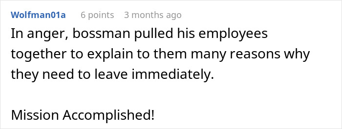 Boss Has An Explosive Reaction To Employee’s Quitting, His Rage Inspires Another Employee To Leave As Well