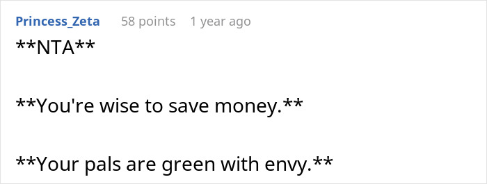 Thrifty Woman Uses Coupons To Buy A Great Birthday Gift, Which Makes The Birthday Person Ecstatic But Leaves Her Friends Angry With Her Thrifty Woman Uses Coupons To Buy A Great Birthday Gift, Which Makes The Birthday Person Ecstatic But Leaves Her Friends Angry With Her