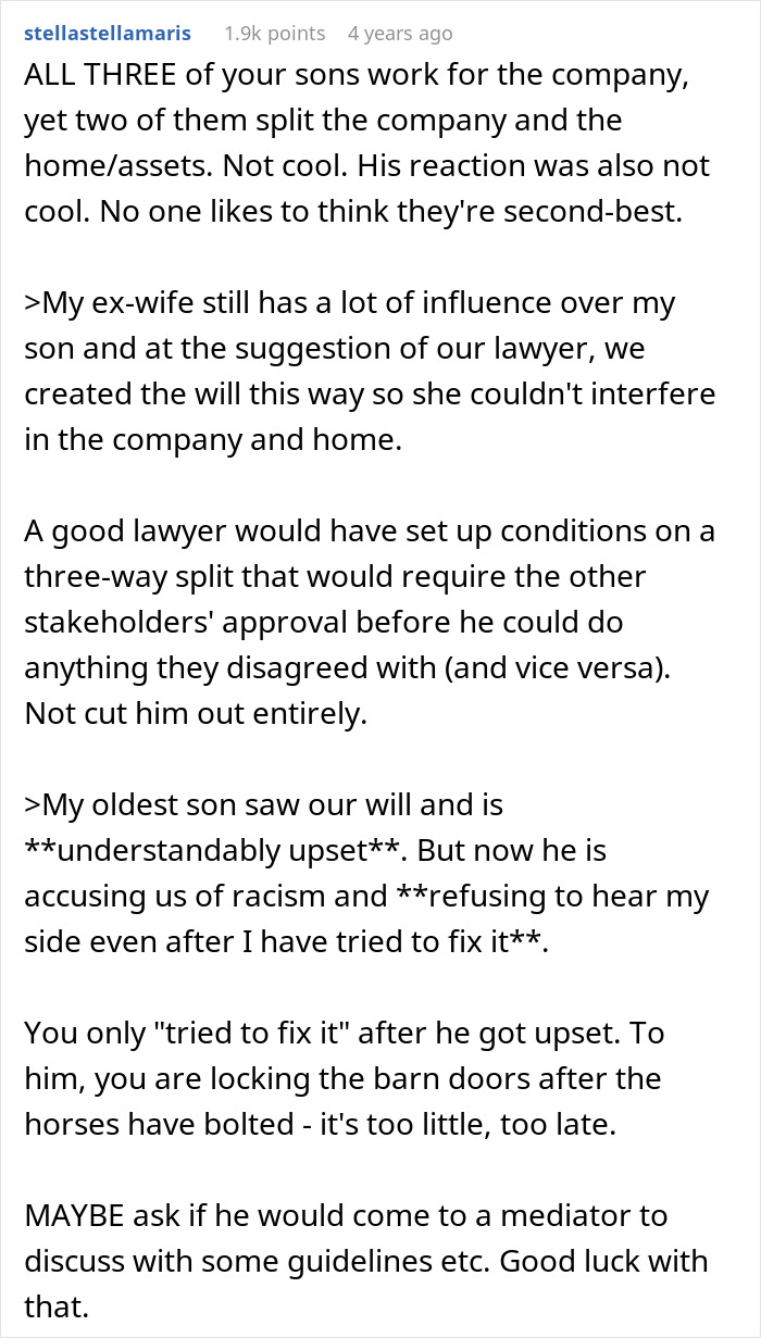 "The Damage Is Done": Guy Loses It After Finding Father's Will, Refuses To Hear Him Out And Labels Him Racist Instead "The Damage Is Done": Guy Loses It After Finding Father's Will, Refuses To Hear Him Out And Labels Him Racist Instead