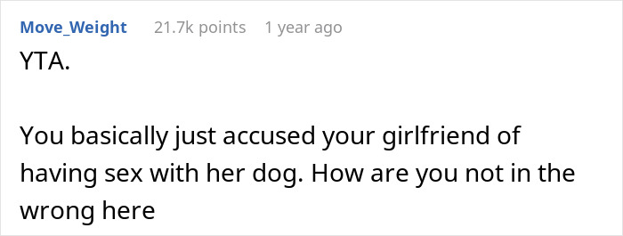 “[Am I The Jerk] For Being Uncomfortable With My GF Being Naked Around Her Dog?”