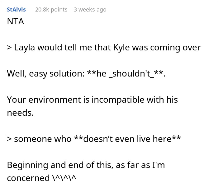 "Am I A Jerk For Telling My Roommate That I Don’t Give A [Damn] About Her Boyfriend's Allergies?"