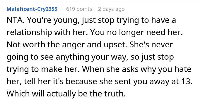 Mom Sent Her Son To Rehab When He Was 13, Claims She Saved His Life Years After, So He Calls Her Out Mom Sent Her Son To Rehab When He Was 13, Claims She Saved His Life Years After, So He Calls Her Out