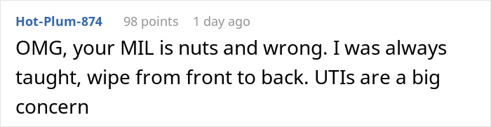 Guy Asks If He’s A Jerk For Getting In A Fight With His MIL About His Daughter Having “Real” Private Parts Guy Asks If He’s A Jerk For Getting In A Fight With His MIL About His Daughter Having “Real” Private Parts