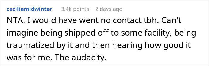 Mom Sent Her Son To Rehab When He Was 13, Claims She Saved His Life Years After, So He Calls Her Out Mom Sent Her Son To Rehab When He Was 13, Claims She Saved His Life Years After, So He Calls Her Out