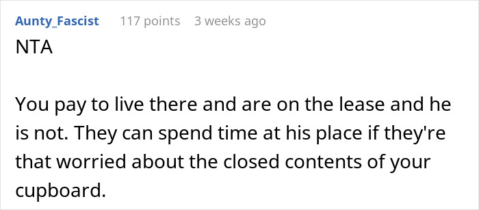 "Am I A Jerk For Telling My Roommate That I Don’t Give A [Damn] About Her Boyfriend's Allergies?"