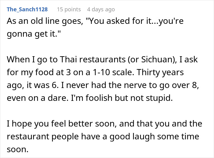 Chef Maliciously Complies, Pranking Customer Who Wanted His Meal As Spicy As If The Chef Hated Him Chef Maliciously Complies, Pranking Customer Who Wanted His Meal As Spicy As If The Chef Hated Him