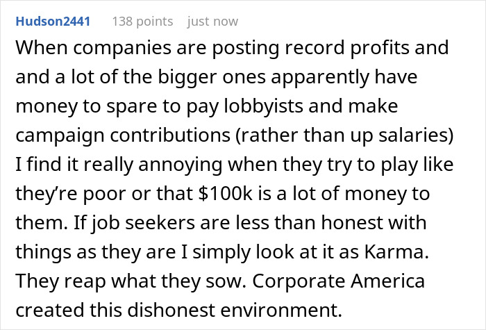 Man Submits A Job Application And Requests $100K As Per The Job Description, That Shocks The Interview Manager Man Submits A Job Application And Requests $100K As Per The Job Description, That Shocks The Interview Manager