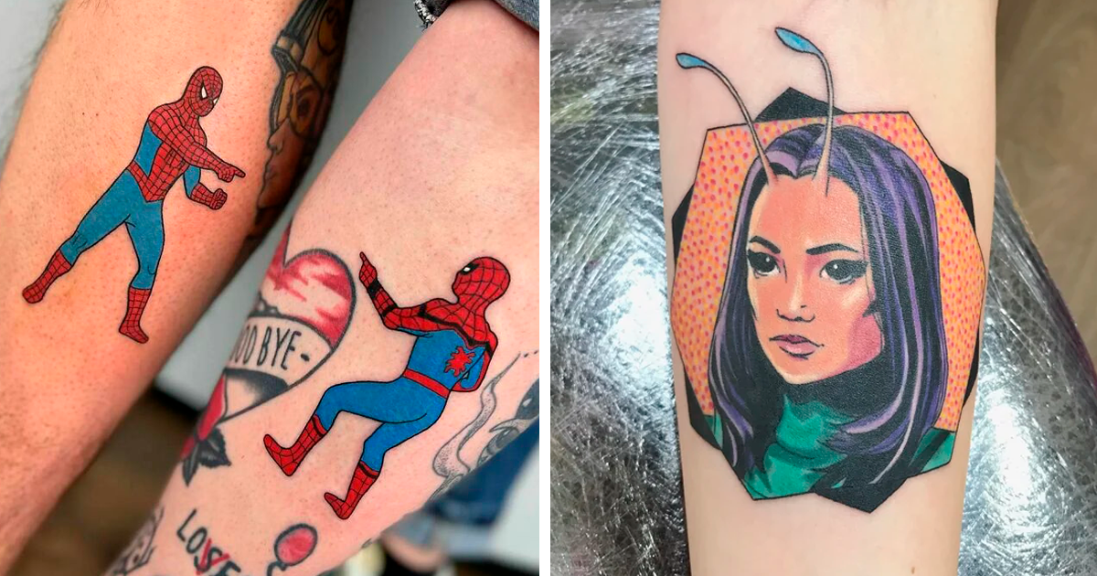 89 Cool Marvel Tattoos That Basically Give You Superpowers Bored Panda
