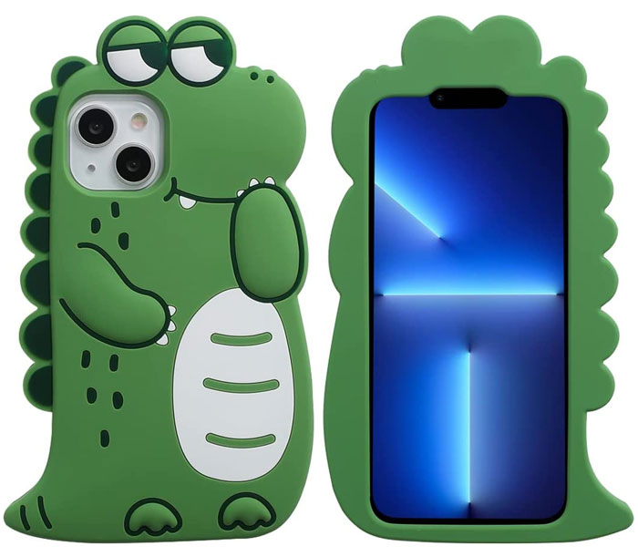 Cute Cartoon Crocodile Phone Case