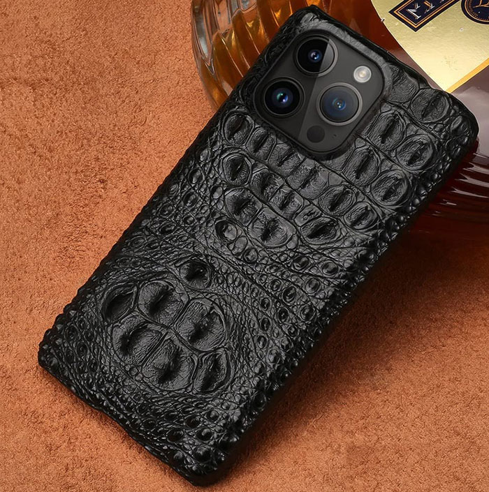 Crocodile Pattern Leather Phone Case