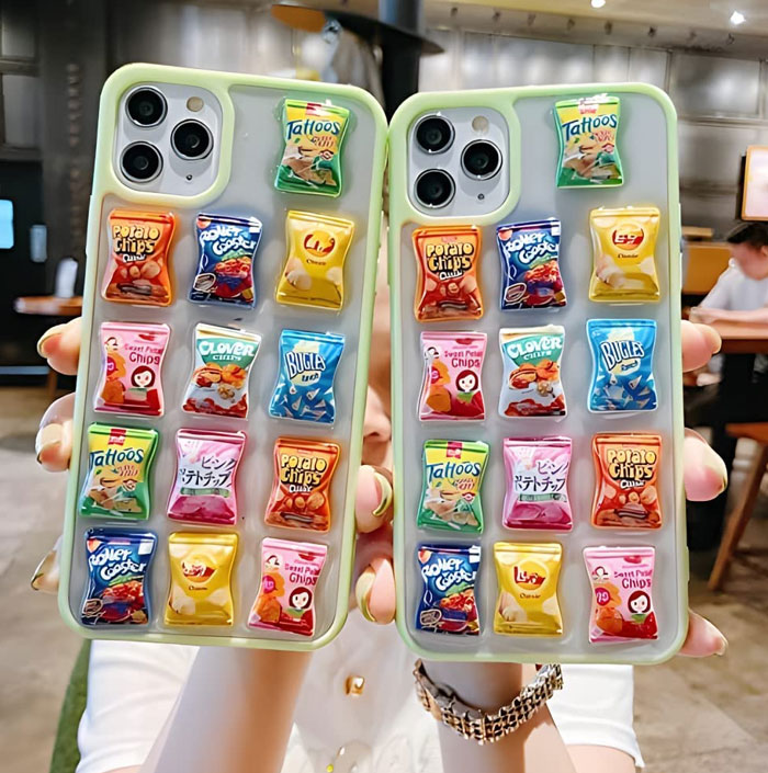 3D Snack Bags Phone Case