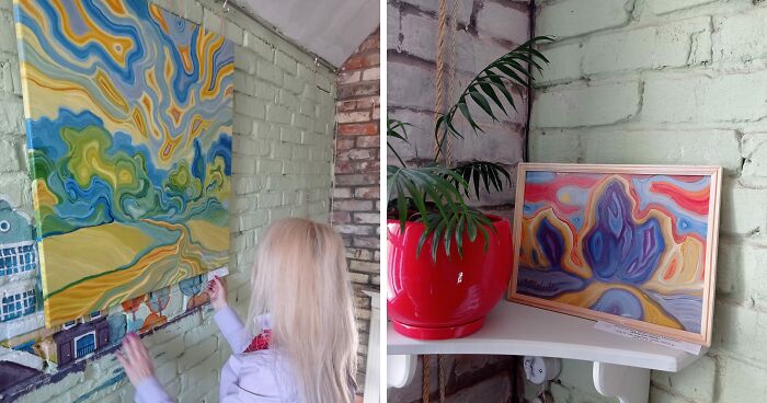 My Art Exhibition In The Frontline City Of Dnipro, Ukraine