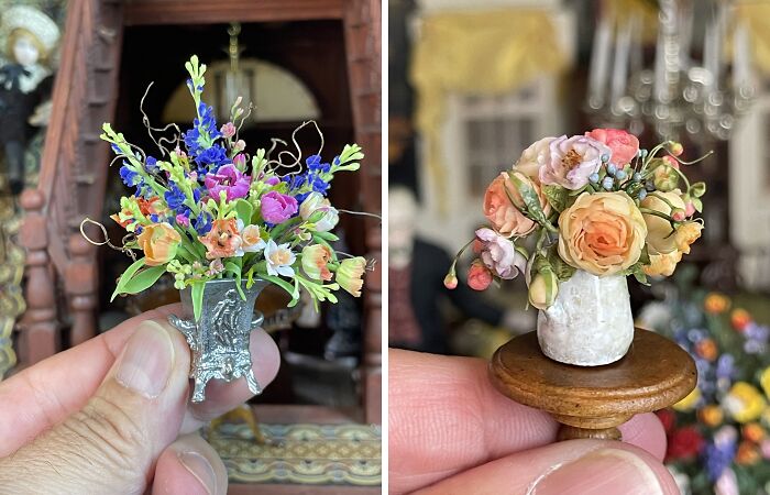 These Tiny Flower Arrangements Will Make Your Day Bloom (21 Pics)