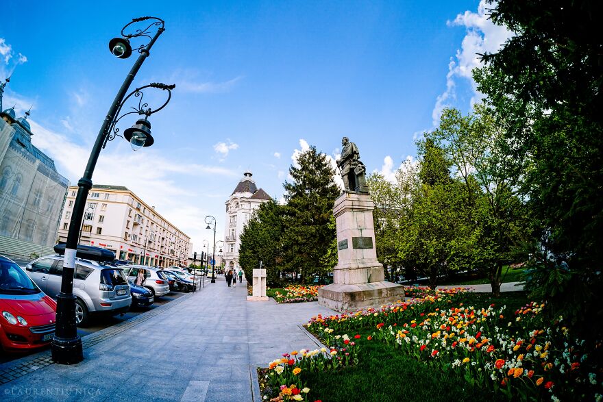 40 Colourful Frames Of Craiova's Enchanting Downtown: Spring's Kaleidoscope Unveiled