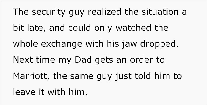 “The Receptionist Looked At Him With Horror”: Delivery Driver Struts Into Fancy Hotel Shirtless In Malicious Compliance “The Receptionist Looked At Him With Horror”: Delivery Driver Struts Into Fancy Hotel Shirtless In Malicious Compliance