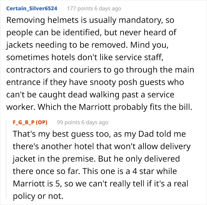 “The Receptionist Looked At Him With Horror”: Delivery Driver Struts Into Fancy Hotel Shirtless In Malicious Compliance “The Receptionist Looked At Him With Horror”: Delivery Driver Struts Into Fancy Hotel Shirtless In Malicious Compliance