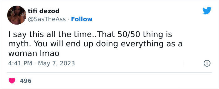 "The 50/50 Thing Is A Myth": Divorce Lawyer Reveals The Main Reason Why Marriages Are Failing, And People Are Not Surprised "The 50/50 Thing Is A Myth": Divorce Lawyer Reveals The Main Reason Why Marriages Are Failing, And People Are Not Surprised
