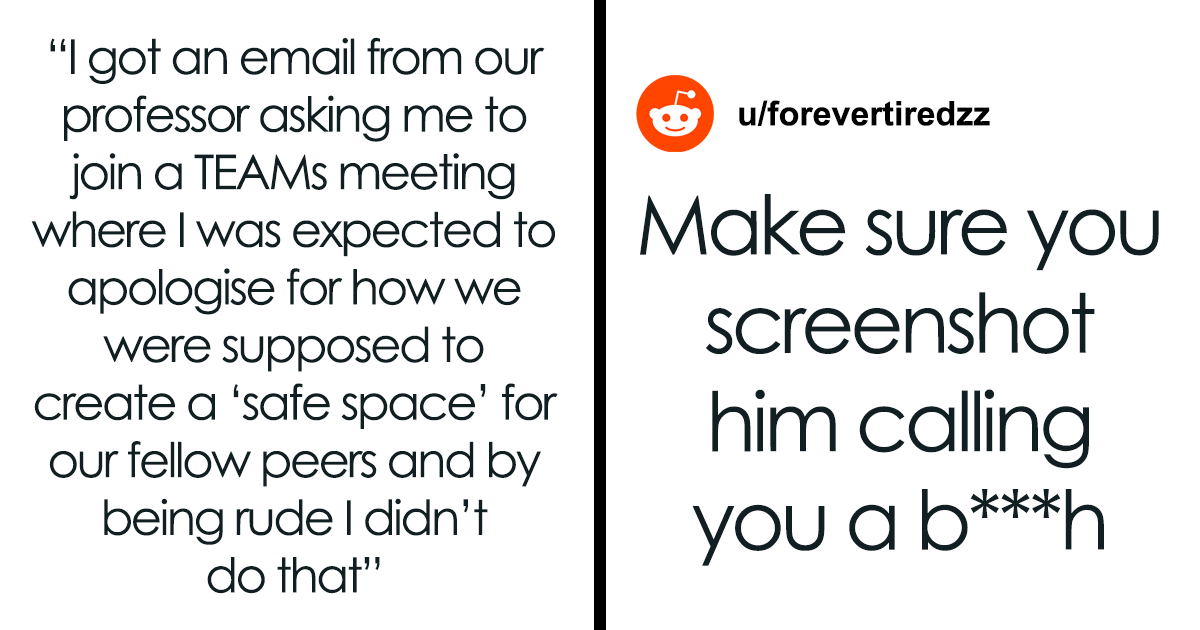 Woman Annoyed With Guy In Class Asking Irrelevant Questions About Her