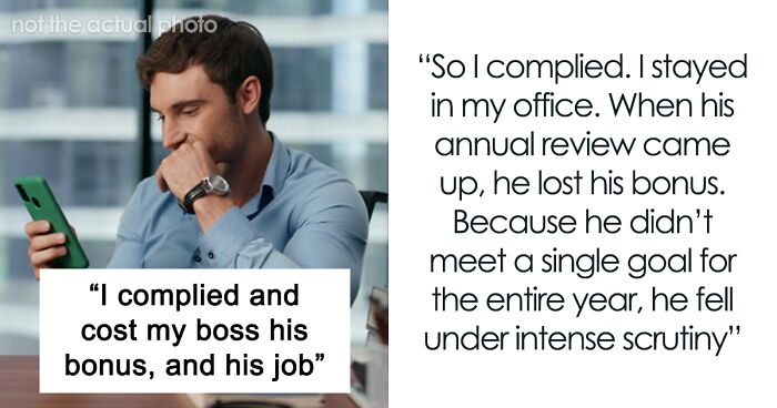 Woman Maliciously Complies With Boss’s Demands To Work From The Office, Makes Him Lose His Bonus And The Job