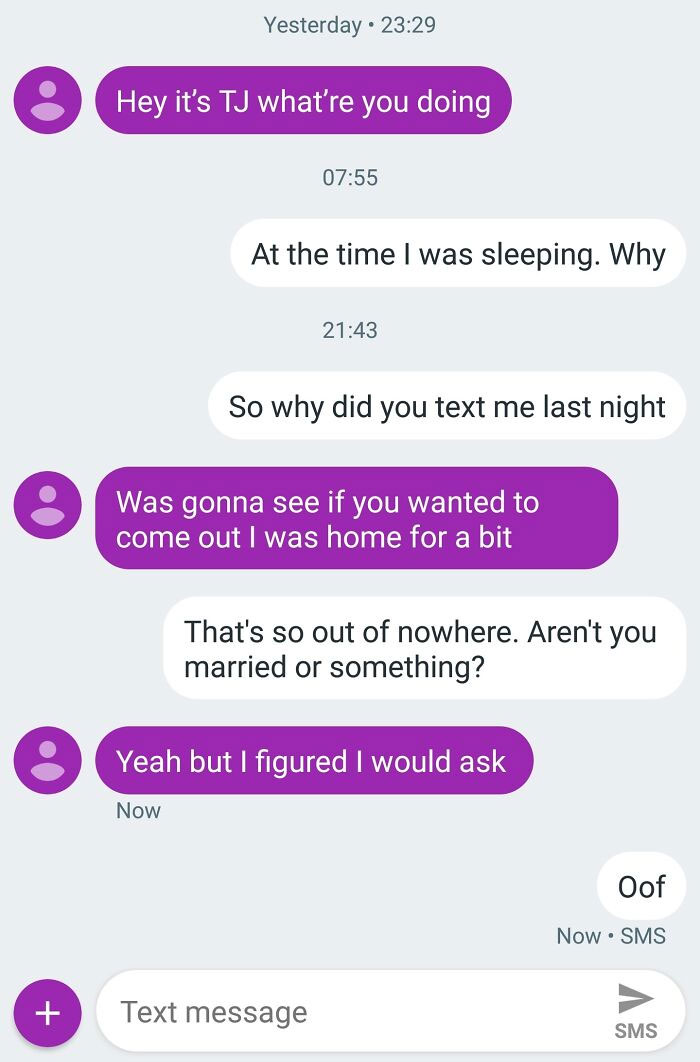 Ex-Girlfriend Texts Me At Around 11:30 For A Hookup. She's Married And Her Army Husband Is Deployed
