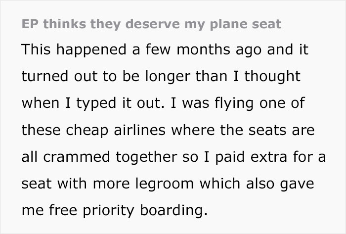 “I’m A Parent, So I Have To Save Money. Now Swap Seats”: Entitled Mother Left Fuming After Man Who Paid Extra For Their Plane Seat Refuses To Move