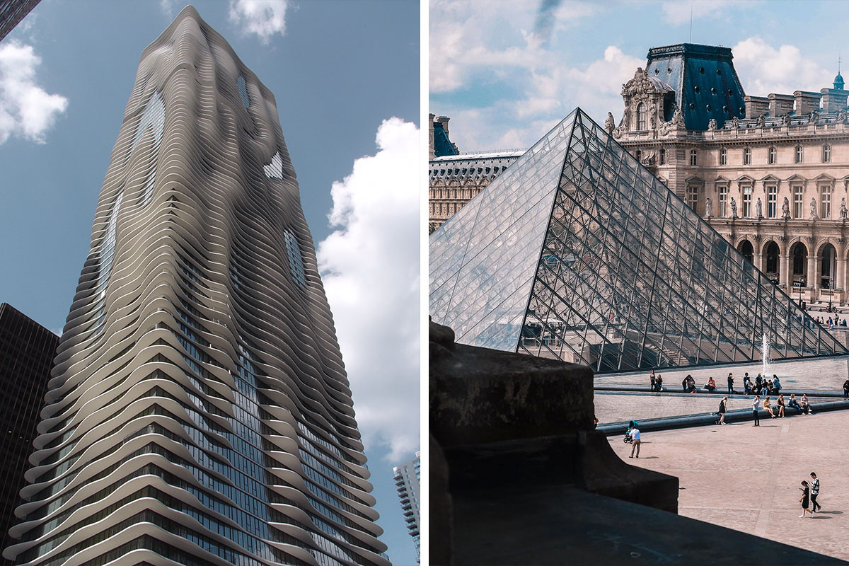 Triangles In Famous Architecture