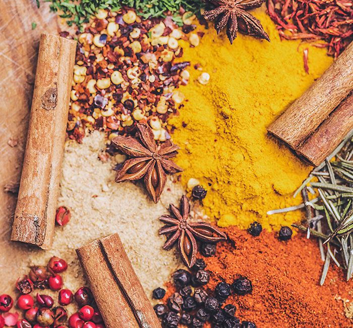 Different spices