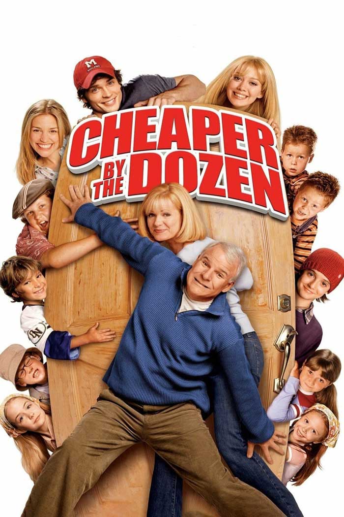 Cheaper By The Dozen movie poster 