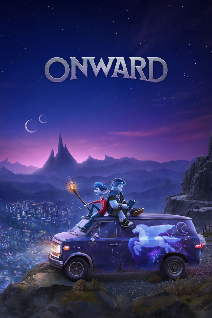 Onward movie poster 