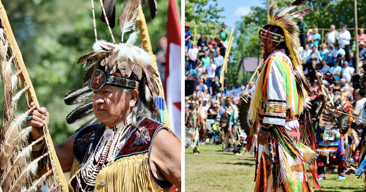 Powwow We Traveled From Kitchener, Ontario To The Six Nations Reserve