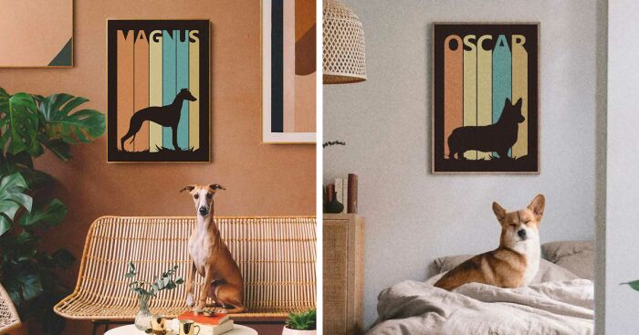 Aesthetic Custom Pet Portraits By Rarepuppy (5 Pics)