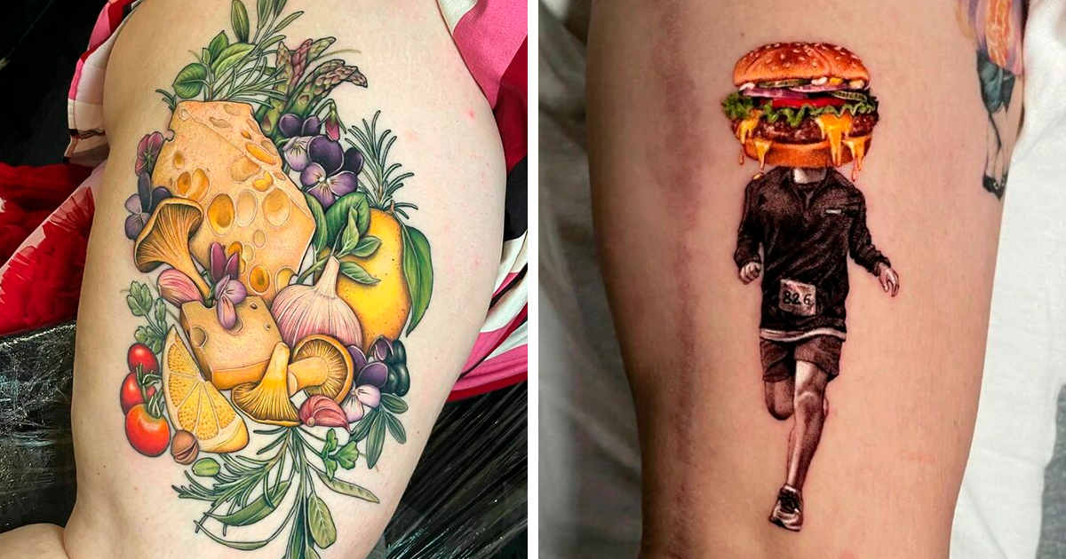 13 Aesthetically Pleasing Food Tattoos On Instagram Including An Onion   Penang Foodie